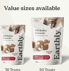 Pill Buddy Naturals Grilled Duck Soft & Chewy Dog Treats, 30 count slide 2 of 9