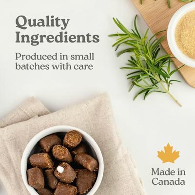 Show full view: Pill Buddy Naturals Roasted Chicken Soft & Chewy Dog Treats, 30 count slide 4 of 10