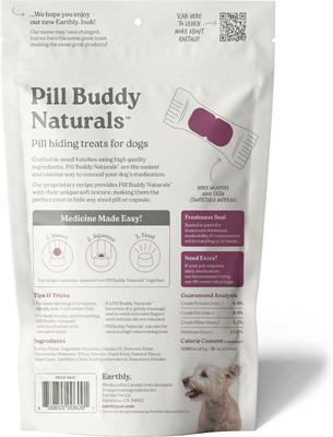 Show full view: Pill Buddy Naturals Grilled Duck Soft & Chewy Dog Treats, 30 count slide 10 of 11