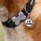 Show in main carousel: Red Dingo I Love Food Stainless Steel Personalized Dog & Cat ID Tag, White, Large slide 9 of 10