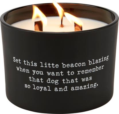 Show full view: Primitives By Kathy Loyal Dog Poetry Candle slide 2 of 4