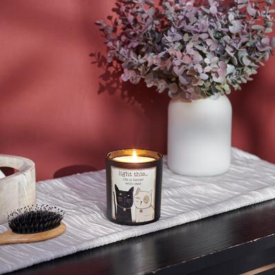 Show full view: Primitives By Kathy Better with Cats Candle slide 4 of 4