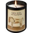 Primitives By Kathy Dog Lover Jar Candle