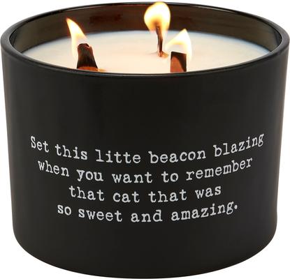 Show full view: Primitives By Kathy Sweet Cat Poetry Candle slide 2 of 4