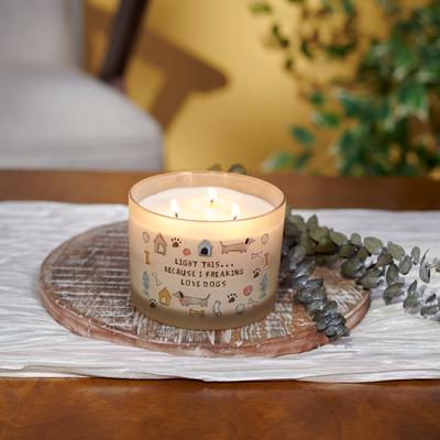 Show full view: Primitives By Kathy Love Dogs Candle slide 5 of 5