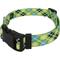 Show in main carousel: Country Brook Design Margarita Argyle Deluxe Dog Collar, X-Small slide 3 of 5