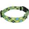 Show in main carousel: Country Brook Design Margarita Argyle Deluxe Dog Collar, X-Small slide 4 of 5