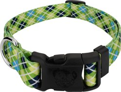 Country Brook Design Margarita Argyle Deluxe Dog Collar, X-Small