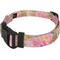 Show in main carousel: Country Brook Design Deluxe Watercolor Peonies Dog Collar, X-Large slide 4 of 6