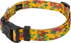 Country Brook Design Deluxe Tropical Floral Dog Collar, Large slide 2 of 5