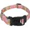 Show in main carousel: Country Brook Design Deluxe Watercolor Peonies Dog Collar, X-Large slide 1 of 6