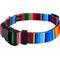 Show in main carousel: Country Brook Design Deluxe Serape Dog Collar, Multi Color, Medium slide 8 of 9