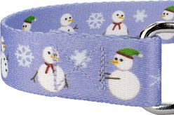 Country Brook Design Snowman Martingale Dog Collar, Medium slide 2 of 5