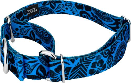Show full view: Country Brook Design Polynesian Martingale Dog Collar, XX-Small slide 3 of 6