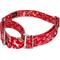 Show in main carousel: Country Brook Design Ho Ho Ho Martingale Dog Collar, X-Small slide 3 of 5