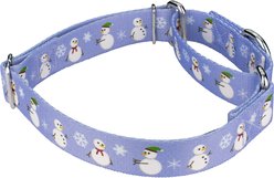 Country Brook Design Snowman Martingale Dog Collar, Small slide 2 of 5