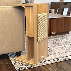 4 Cats & Dogs Jewl Side Table Cat House, Oak slide 2 of 4