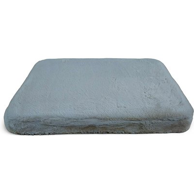 4 Cats & Dogs 4 Cats & Dogs Pixie Pad Leakproof Dog Bed, Grey, Large