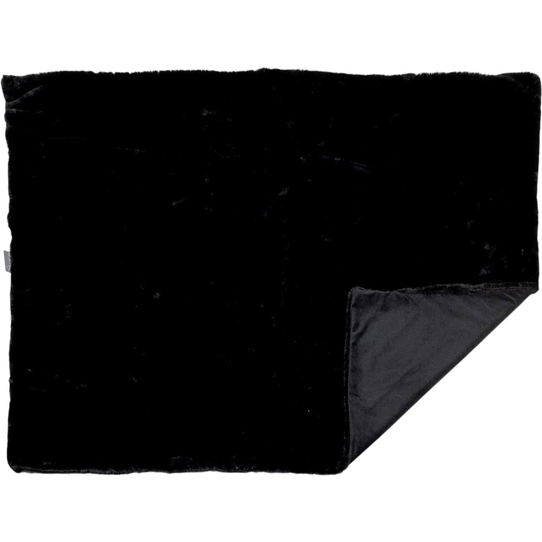 4 Cats & Dogs Throw Dog Furniture Cover, Black