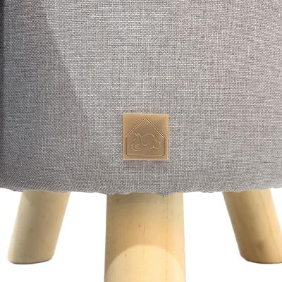 Show full view: 4 Cats & Dogs Wallie Stool Cat Condo, Grey slide 3 of 4