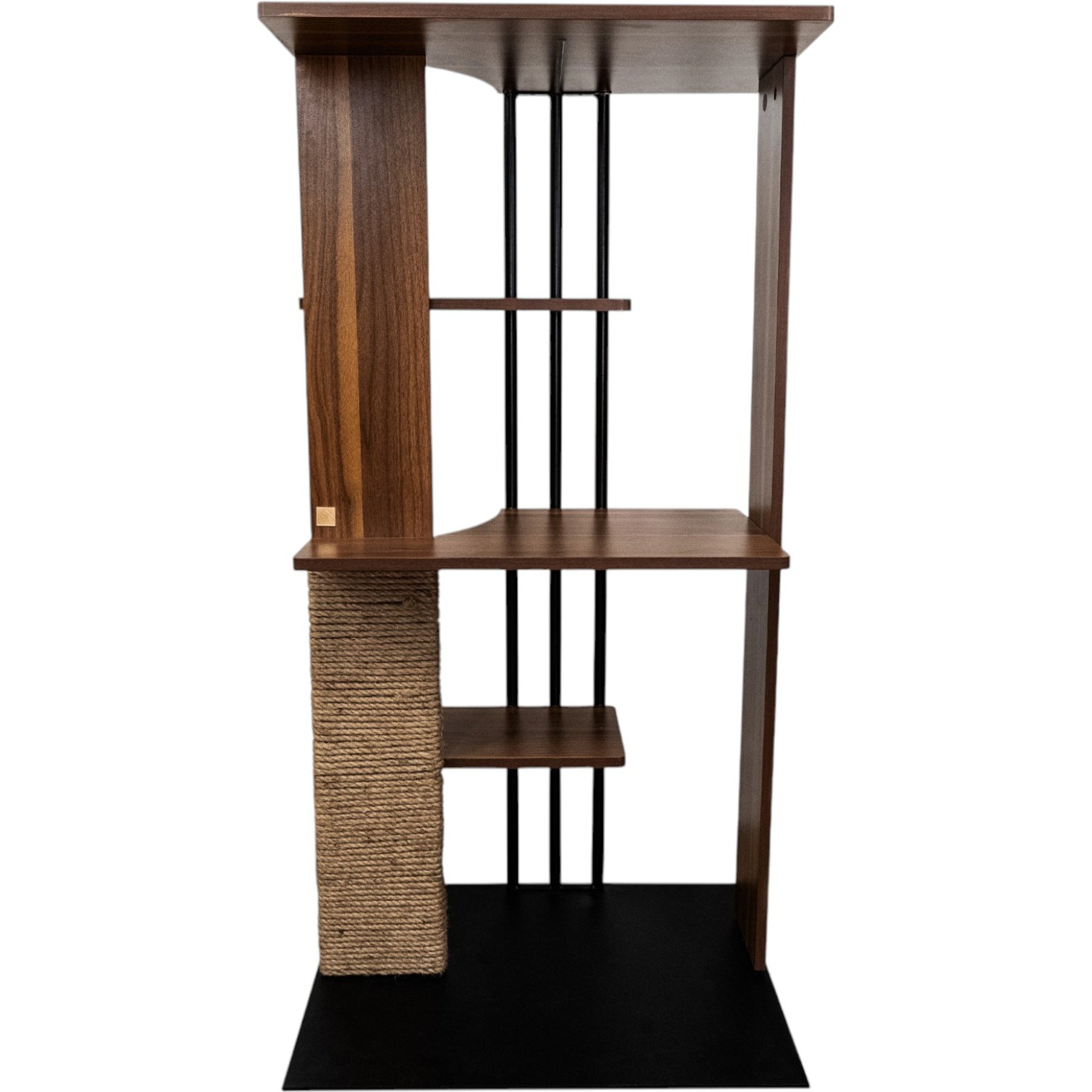 4 Cats & Dogs Cali 47-in Cat Tree, Walnut