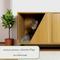 Show in main carousel: 4 Cats & Dogs Jessie Cabinet Cat Litter Box Enclosure, Oak slide 3 of 4