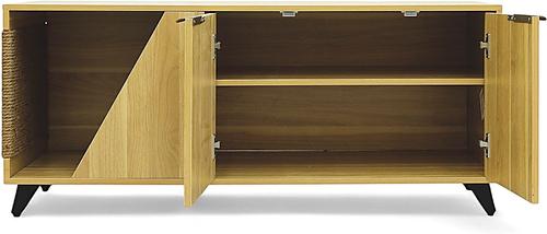 Show full view: 4 Cats & Dogs Jessie Cabinet Cat Litter Box Enclosure, Oak slide 2 of 4