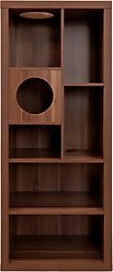4 Cats & Dogs Cliff Jr. Cat Wall Shelves, Walnut