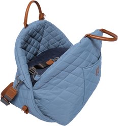 4 Cats & Dogs Mew Mew Bed Dog & Cat Car Seat, Blue Steel slide 2 of 3