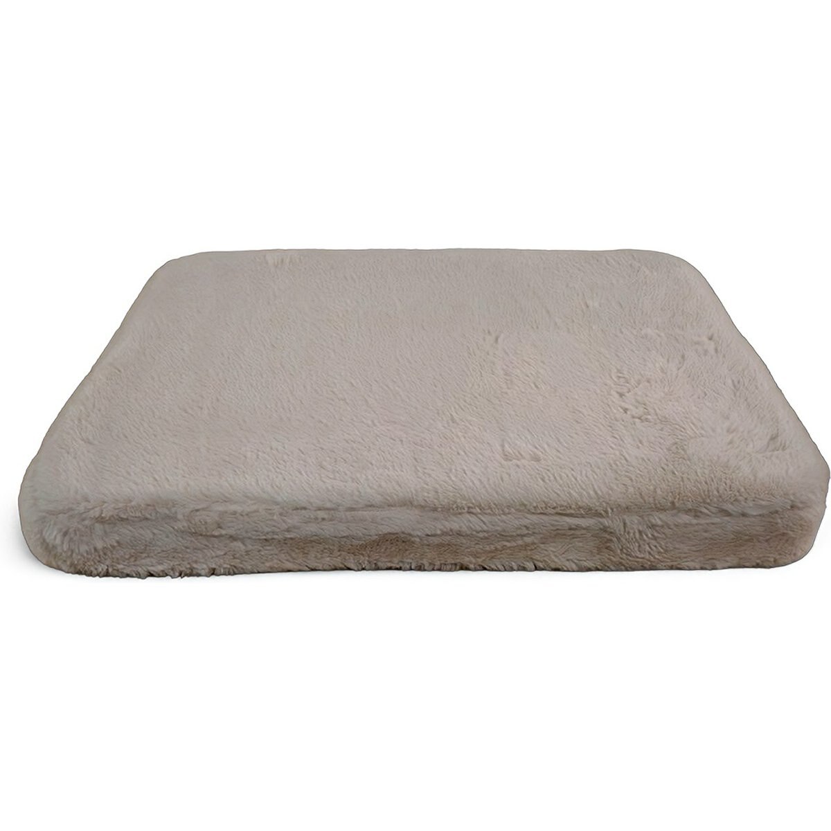 4 Cats & Dogs Pixie Pad Leakproof Dog Bed, Taupe, Large