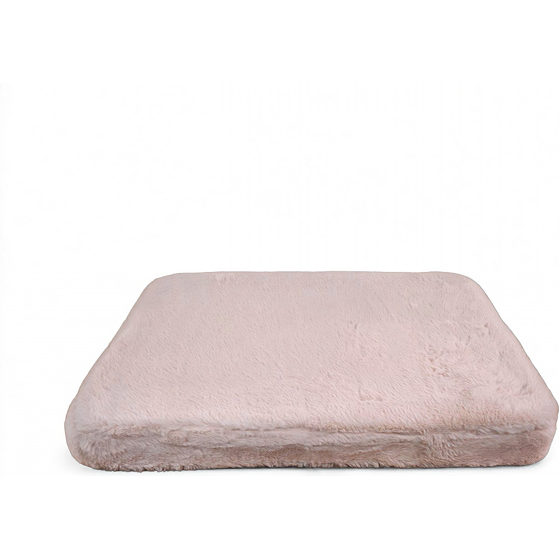 4 Cats & Dogs Pixie Pad Leakproof Dog Bed, Blush, Large