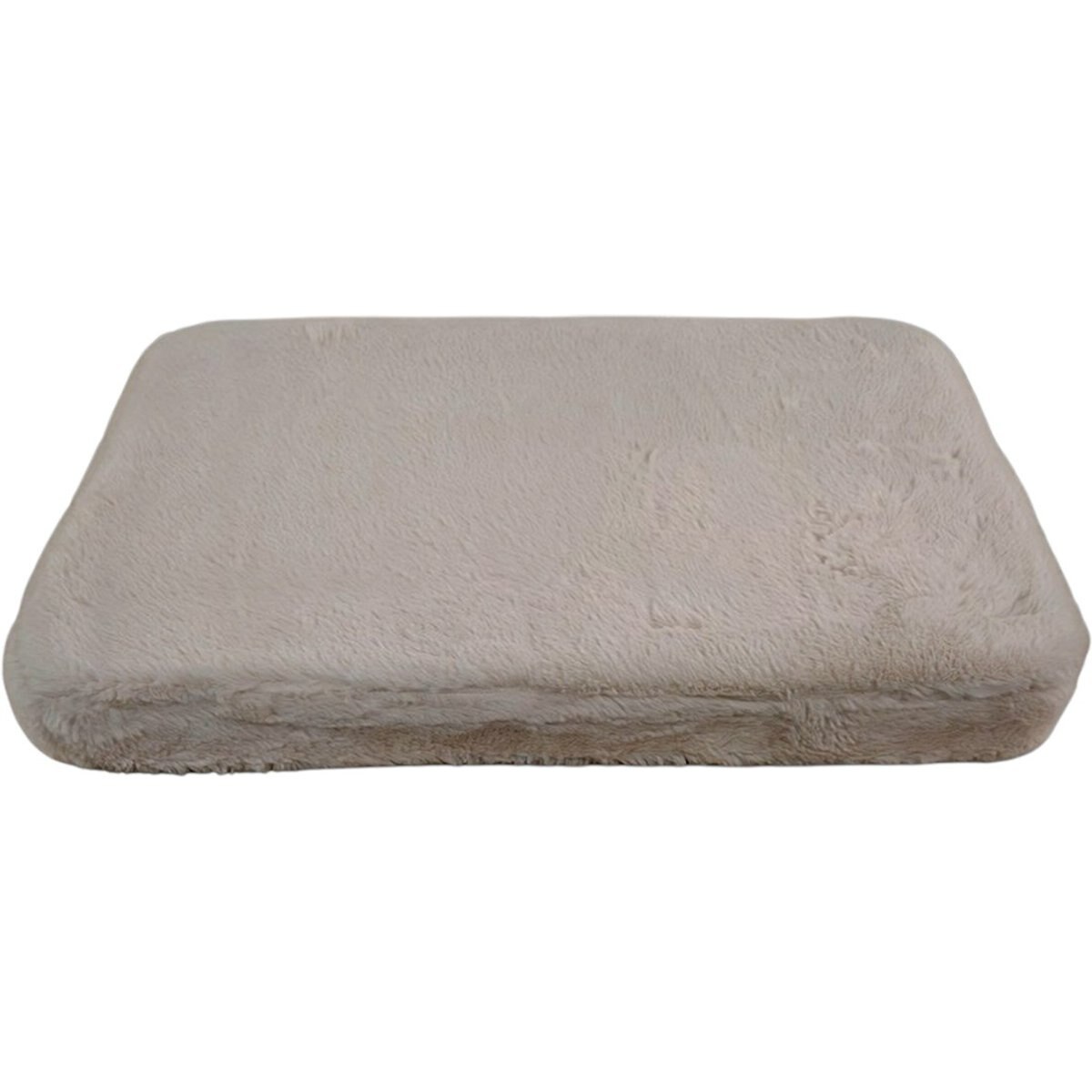 4 Cats & Dogs Pixie Pad Leakproof Dog Bed, Taupe, Medium