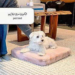 4 Cats & Dogs Pixie Pad Leakproof Dog Bed, Blush, Small slide 2 of 2