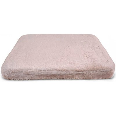 4 Cats & Dogs 4 Cats & Dogs Pixie Pad Leakproof Dog Bed, Blush, Small