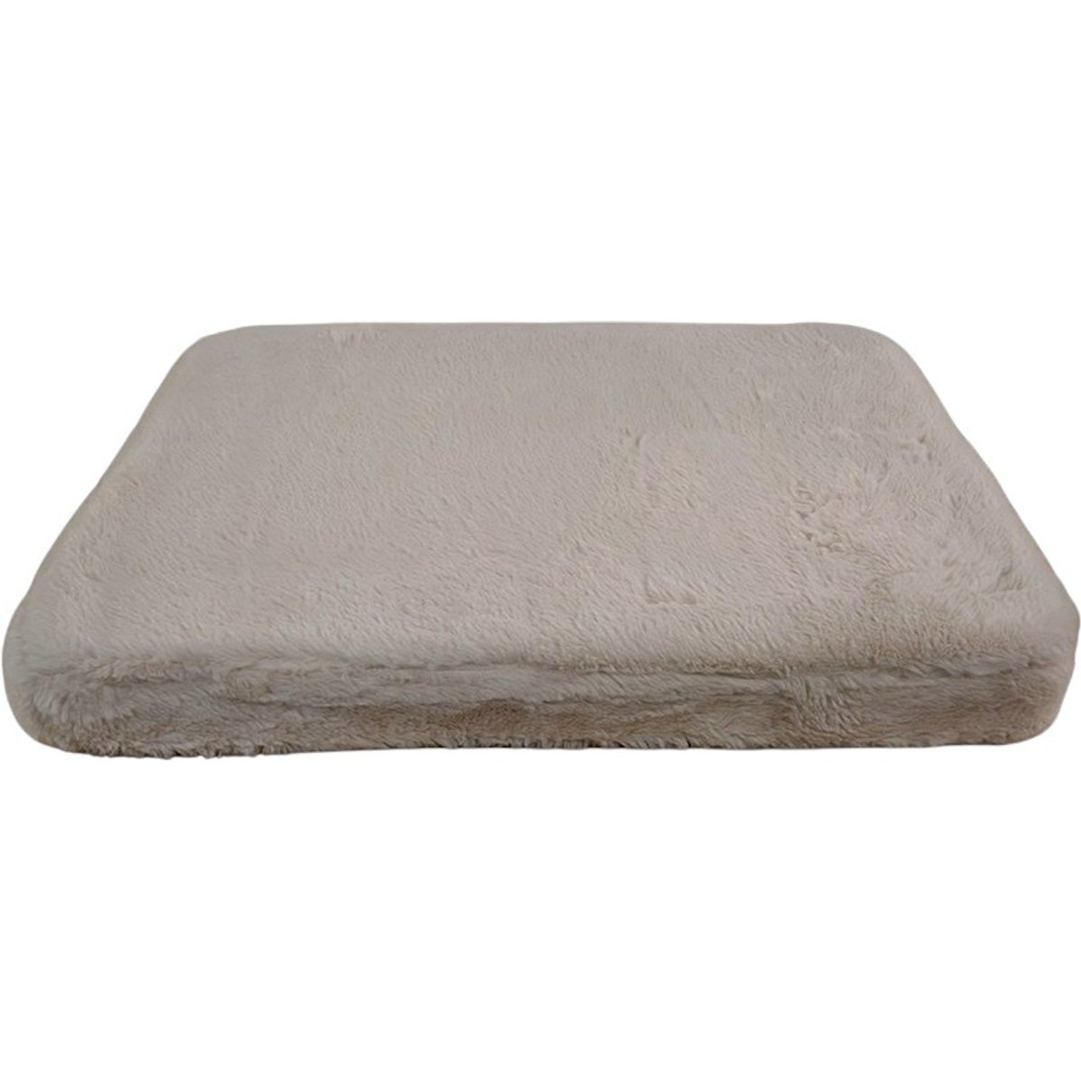 4 Cats & Dogs Pixie Pad Leakproof Dog Bed, Taupe, Small