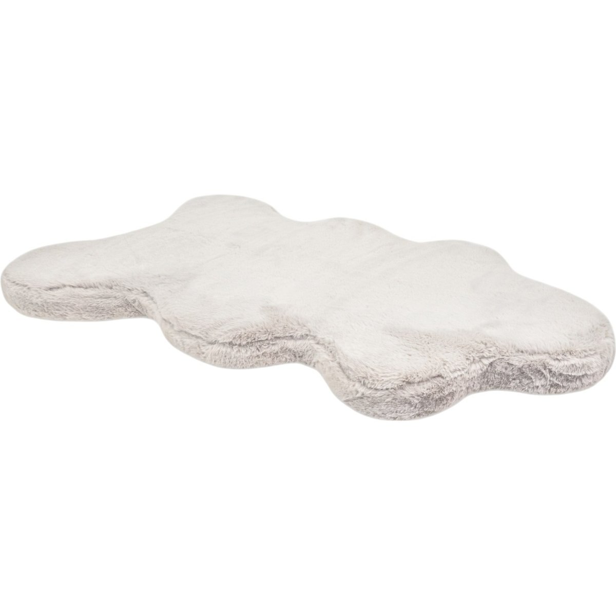 4 Cats & Dogs Pixie Hide Bolster Dog Bed, Beige, Large