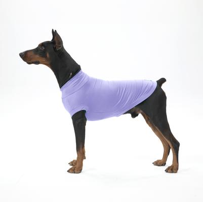 Show full view: Pebot Gobi Dog & Cat UPF 50+ Sun Protection T-Shirt, Lavender, Size 20 slide 4 of 5