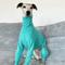 Show in main carousel: Pebot Gumdrop Dog & Cat Fleece Onesie, Teal, Size 12 slide 4 of 9