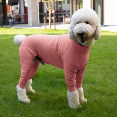 Show full view: Pebot Gumdrop Dog & Cat Fleece Onesie, Pink, Size 16 slide 4 of 6