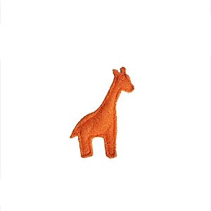 Hip Doggie Loffah Giraffe Stuffing-Free Dog Chew Toy