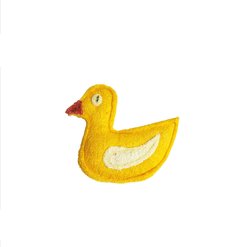 Hip Doggie Loffah Duck Stuffing-Free Dog Chew Toy