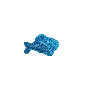 Hip Doggie Loffah Fish Stuffing-Free Dog Chew Toy