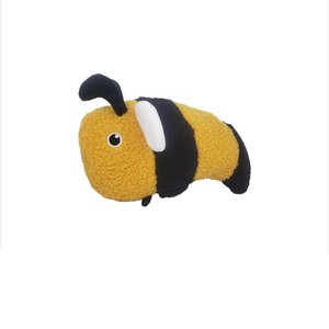 DogStar Wildlife Bobby the Bumble Bee Squeaky Dog Plush Toy