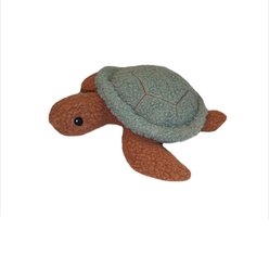 DogStar Wildlife Sammy the Sea Turtle Squeaky Dog Plush Toy