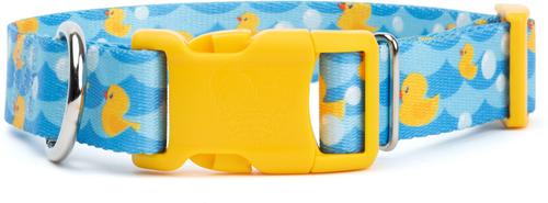 Show full view: Country Brook Petz Personalized Just Ducky Dog Collar, Large: 16 to 26-in neck, 1-in wide slide 10 of 10