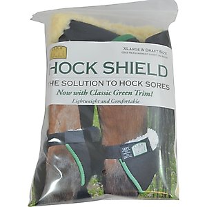 Click Horse Hock Shields, Black, Regular