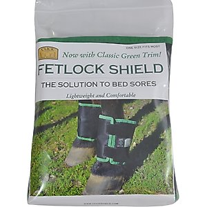 Click Horse Fetlock Shields, Black