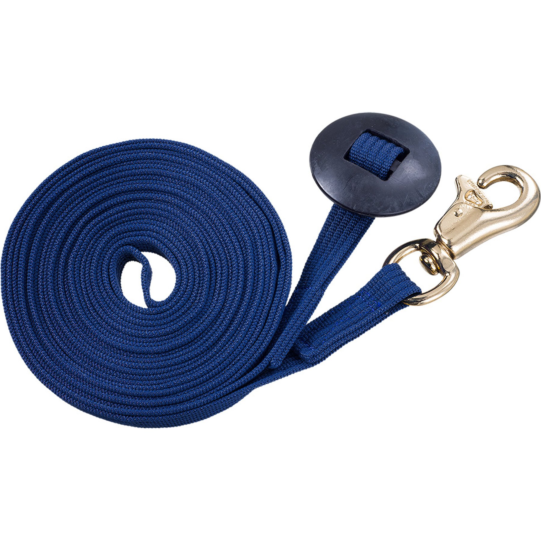 Tough1 German Cord Cotton Lunge Horse Line, Navy Blue
