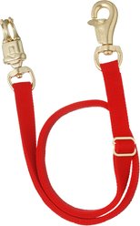 Tough1 Adjustable Nylon Horse Cross Tie, Red