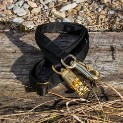 Tough1 Adjustable Nylon Horse Cross Tie, Black slide 2 of 2